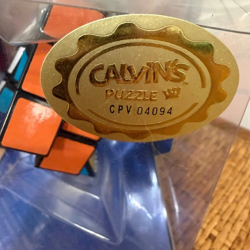 Calvin's Puzzle Twist Cube 3x3 Brainteaser New Sealed CPV 04094 China